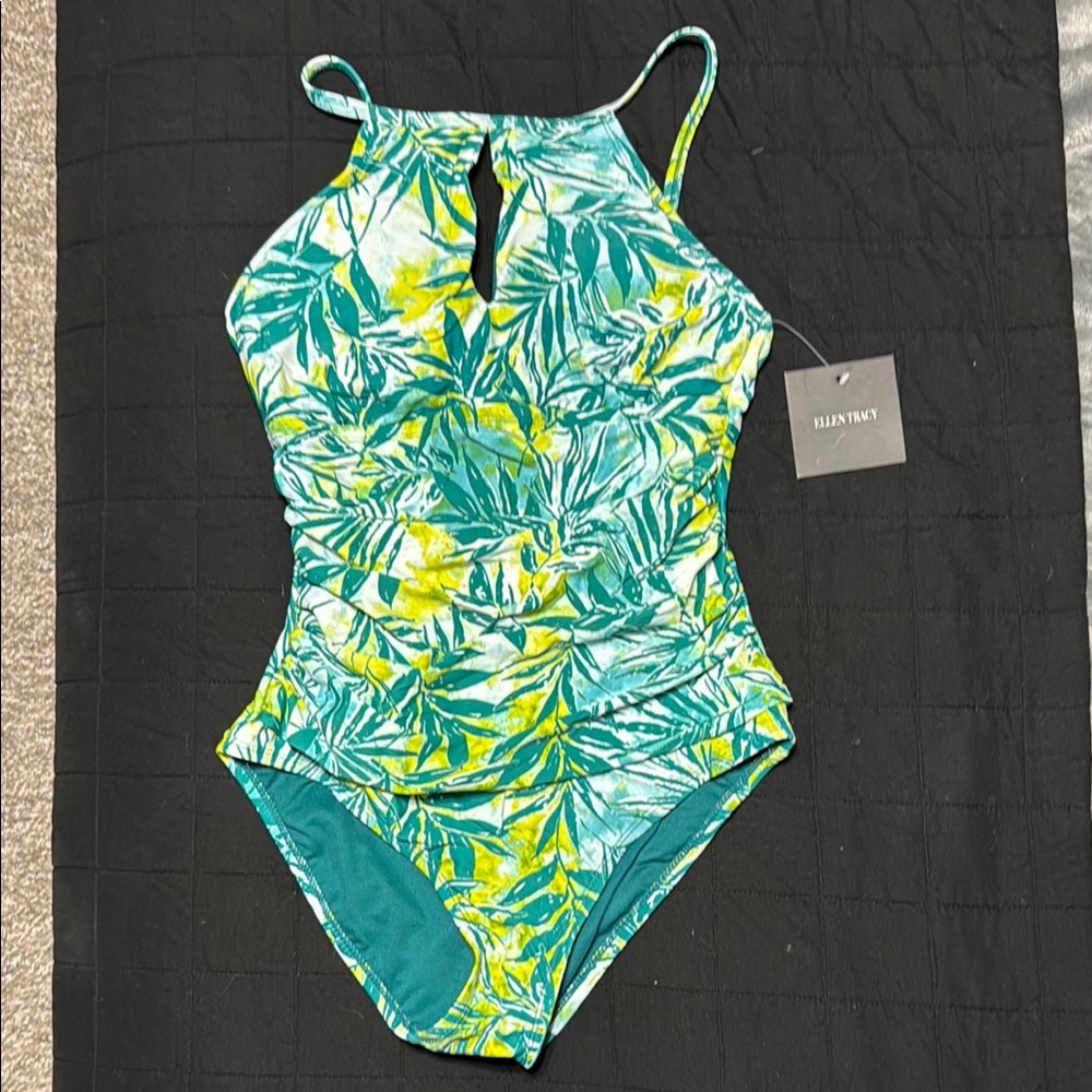Ellen Tracy One Piece Swimsuit Size 10